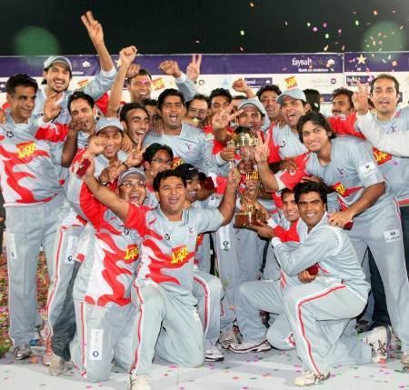 Sialkot Stallions Sialkot Stallions celebrate after winning the tournament