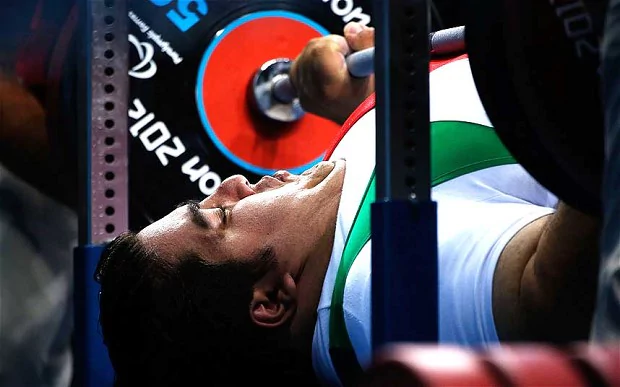 Siamand Rahman Paralympics 2012 Siamand Rahman storms to powerlifting