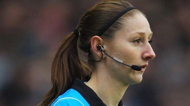 Sian Massey-Ellis Female Linesman In English Premier League Taunted On TV Sky