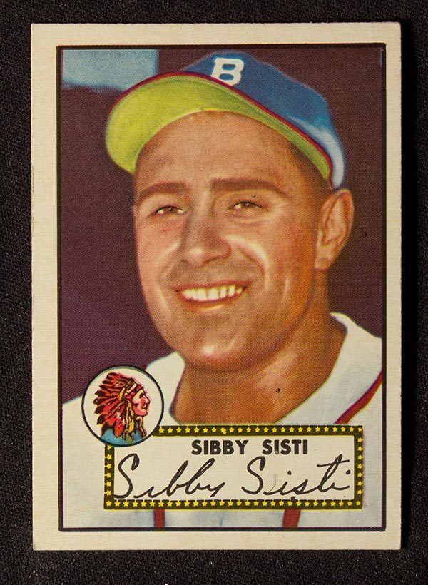 Sibby Sisti BMW Sportscards 1952 Topps Baseball Cards