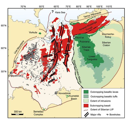 Siberian Traps The cause of the greatest massextinctions of all Pollution Part 2