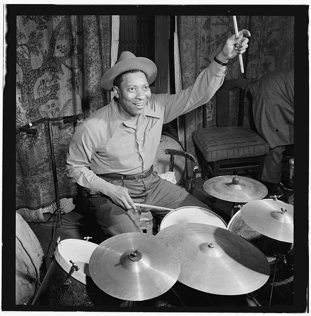 Sid Catlett WELCOME JAZZ APPRECIATION MONTH DRUMMER BIG SID CATLETT