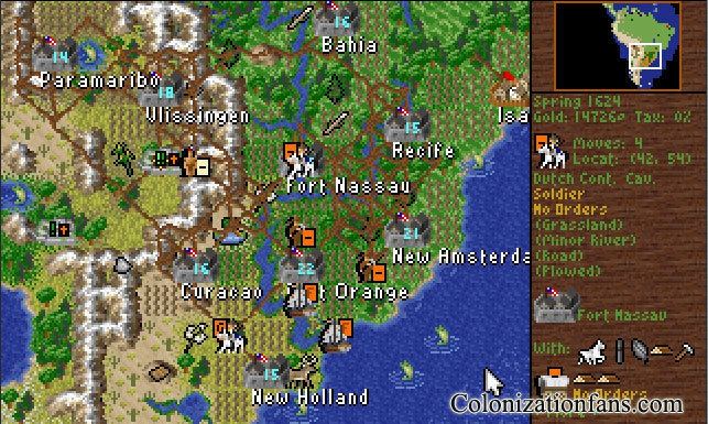 Sid Meier's Colonization Sid Meier39s Colonization Screenshots