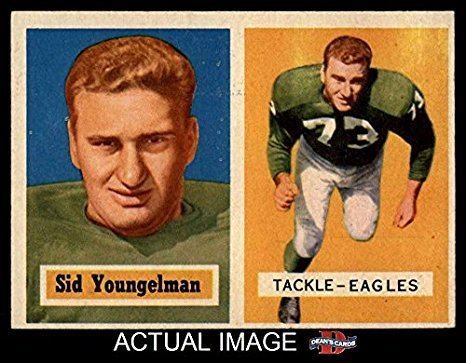 Sid Youngelman Amazoncom 1957 Topps 145 Sid Youngelman Philadelphia Eagles