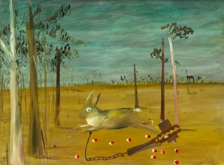 Sidney Nolan Hare in trap 1946 by Sidney Nolan The Collection Art