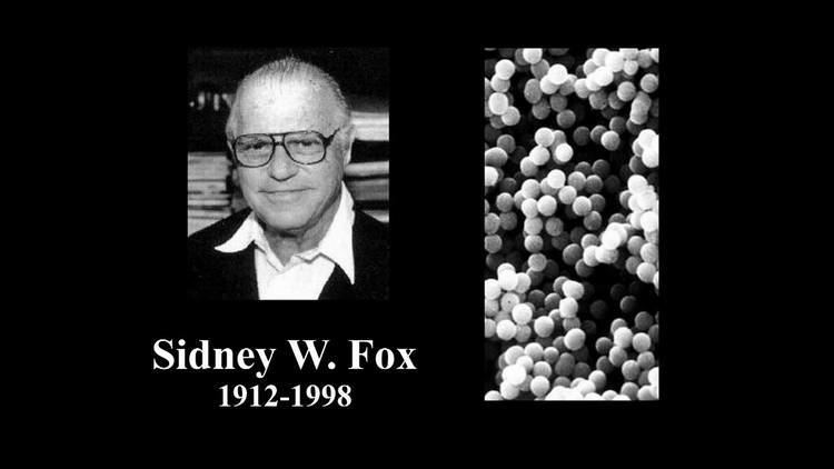 Sidney W. Fox Evolucion 2 Sidney Fox y las proteinas YouTube