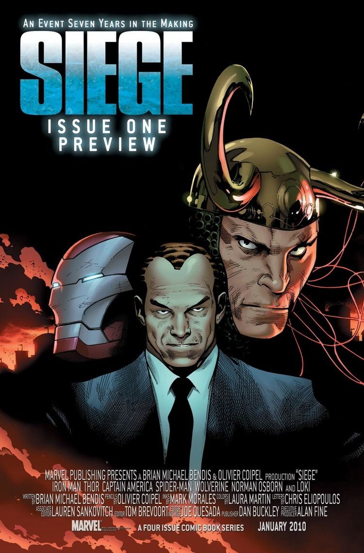 Siege (comics) First Look Inside Marvel39s SIEGE 1 Comic Vine