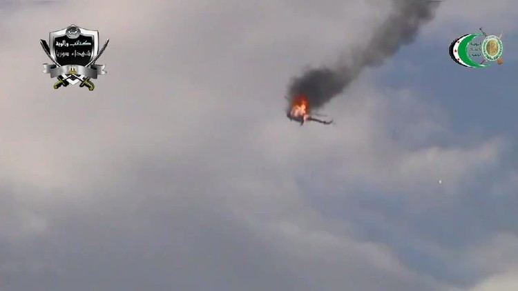Siege of Abu al-Duhur Airbase LiveLeakcom FSA shoot down helicopter at Abu alDuhur airbase
