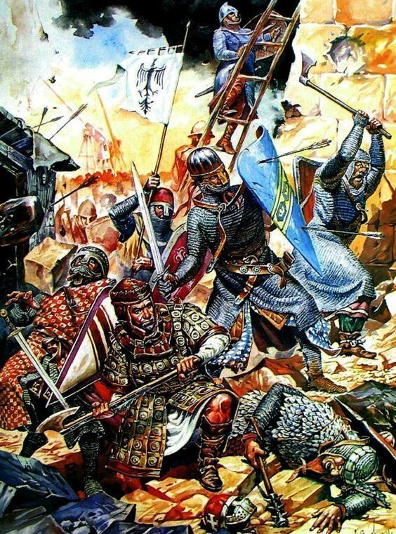 Siege of Acre (1291) Siege of Acre 1291 Guillaume de Clermont Defending Ptolemais from