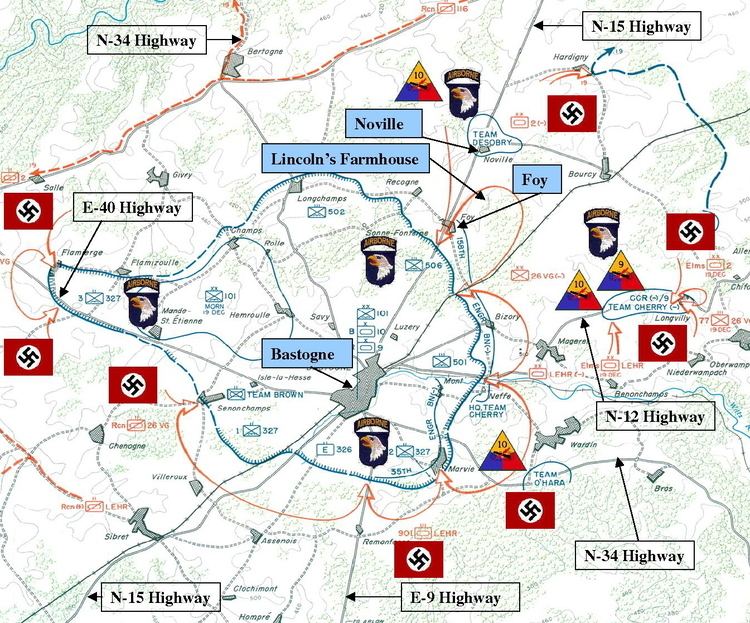 Siege of Bastogne Siege of Bastogne 2027 December 1944 DJ and Tristan39s Project