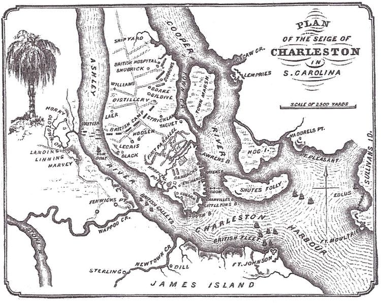 Siege of Charleston The American Revolution in South Carolina The Siege of Charlestown