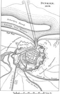 Siege of Dunkirk (1658) httpsuploadwikimediaorgwikipediacommonsthu