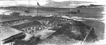 Siege of Fort Macon United States Navy Civil War activity North Carolina History Project