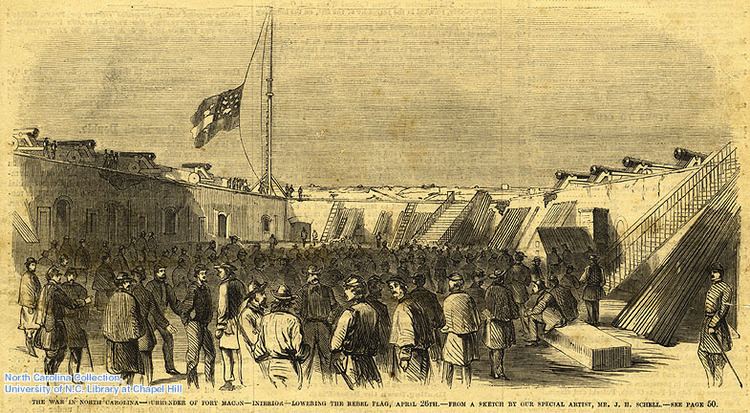 Siege of Fort Macon New Orleans Not Quite Surrendered to the Union Civil War Daily Gazette