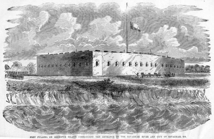 Siege of Fort Pulaski 1862 April 16th Fort Pulaski Captured The Civil War and Northwest