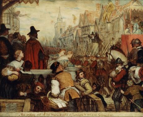 Siege of Gloucester Print UK Parliament