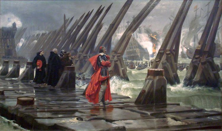 Siege of La Rochelle httpsuploadwikimediaorgwikipediacommonsthu