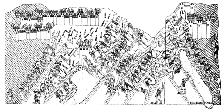 Siege of Lachish wwwbiblehistorycomsketchesassyriasiegelachi