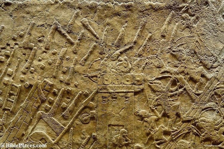 Siege of Lachish BiblePlaces Blog Artifact of the Month Siege of Lachish Wall Relief