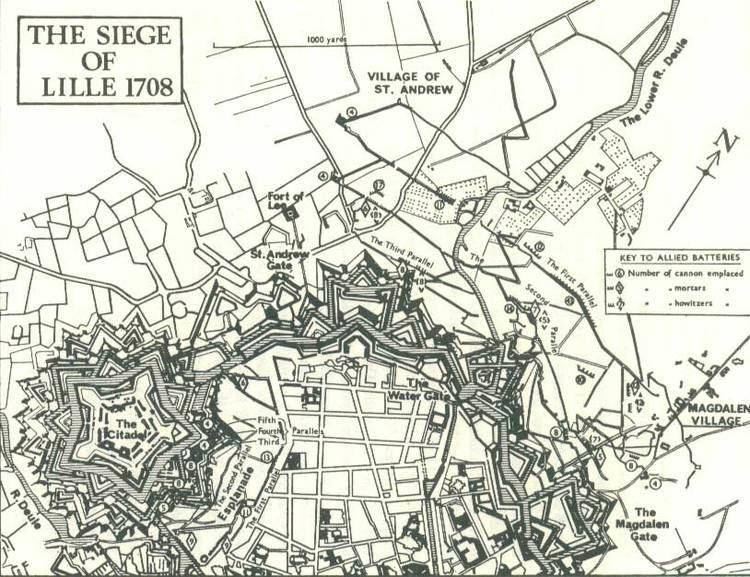 Siege of Lille (1708) wwwfortifiedplacescomsiegeslille1708image2jpg