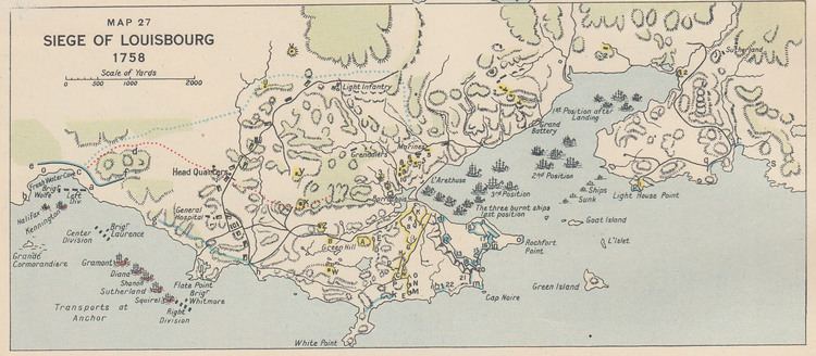 Siege of Louisbourg (1758) Siege of Louisbourg 1758