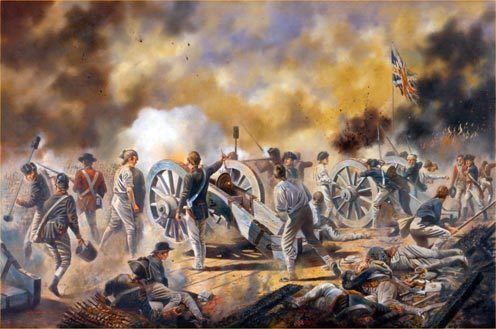 Siege of Pensacola David Rowlands Military Artist