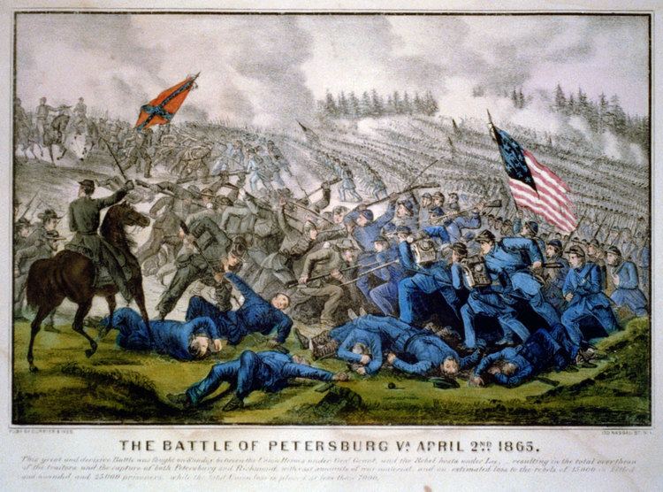 Siege of Petersburg Siege of Petersburg Simple English Wikipedia the free encyclopedia