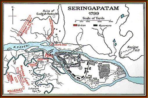 Siege of Seringapatam (1799) Sharpe Battles Battles of the Soldiering Days of Richard Sharpe