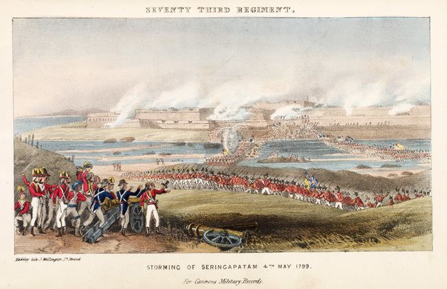 Siege of Seringapatam (1799) Storming of Seringapatam State Library of New South Wales