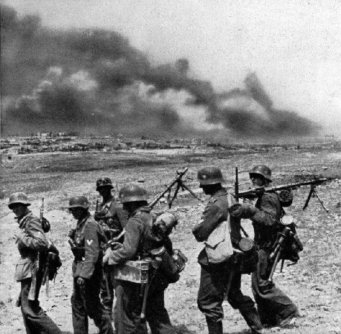 Siege of Sevastopol (1941–42) Romanian and German Troops in Bessarabia Ukraine and Crimea 1941