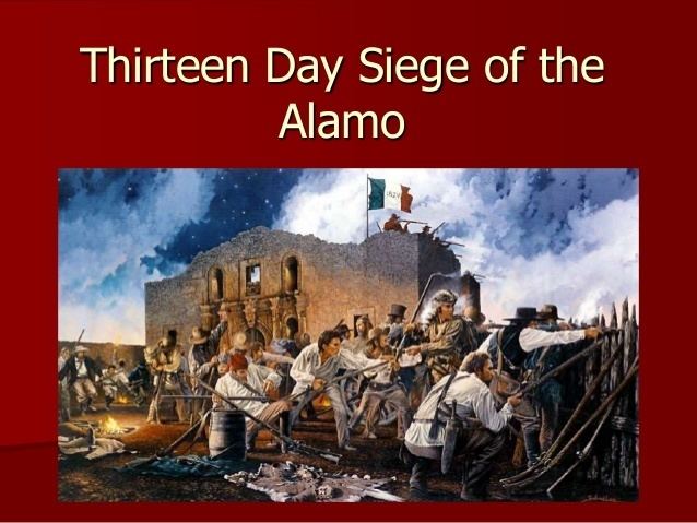 Siege of the Alamo httpsimageslidesharecdncomthirteendaysiegeof