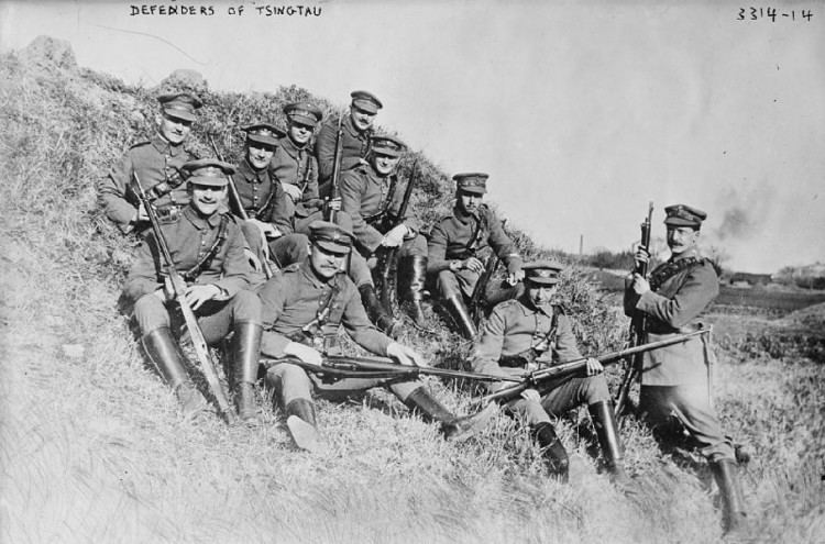 Siege of Tsingtao 02 September 1914 Asian Dragons The Great War Blog