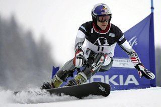 Siegfried Grabner Alpine Snowboard Red Bull Snow