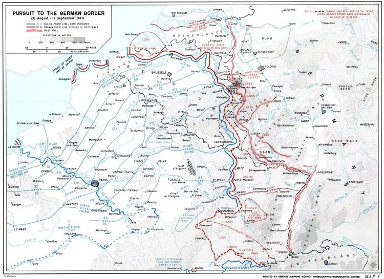 Siegfried Line The Siegfried Line Campaign Maps