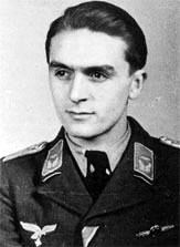 Siegfried Müller wearing his pilot uniform