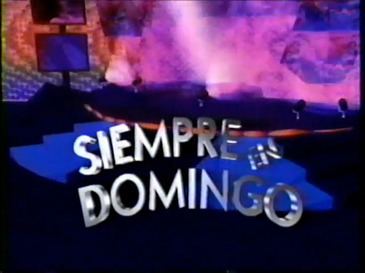 Siempre en Domingo (TV series) httpsuploadwikimediaorgwikipediaen11cSie