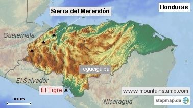 Sierra del Merendón wwwmountainstampcom