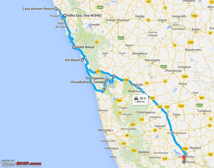 Sigandur Drive to remember Goa and Sigandur TeamBHP