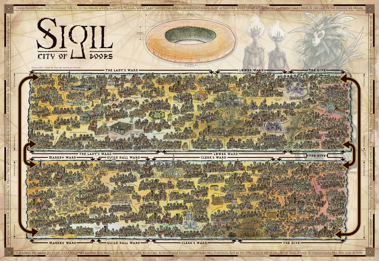 Sigil (Dungeons & Dragons) Sigil The City of Doors I Love Maps Pinterest The o39jays