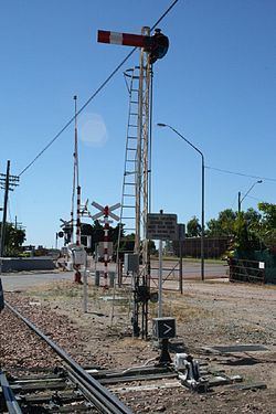 Signals, Crane and Subway, Charters Towers Railway Station httpsuploadwikimediaorgwikipediacommonsthu