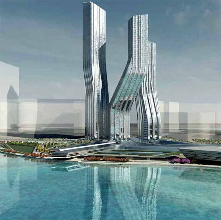 Signature Towers Dubai Signature Towers Zaha Hadid Building earchitect