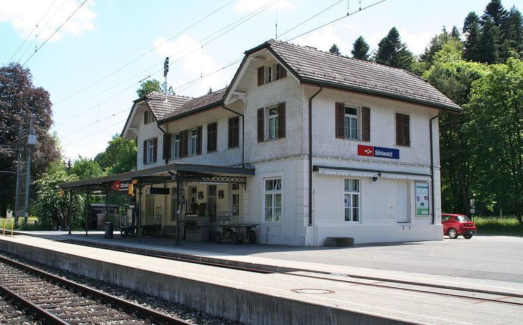 Sihlwald railway station