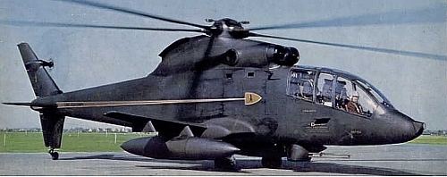 Sikorsky S-67 Blackhawk 172 scale Sikorsky S67 Black Hawk Attack helicopter