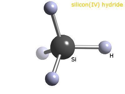 Silane Siliconsilane WebElements Periodic Table