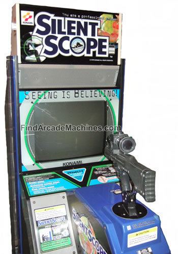 Silent Scope Silent Scope Sniper Rifle Arcade Machine from Find Arcade Machines