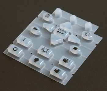 Silicone rubber keypad