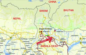Siliguri Corridor Siliguri Corridor is terribly vulnerable The Bangladesh Chronicle