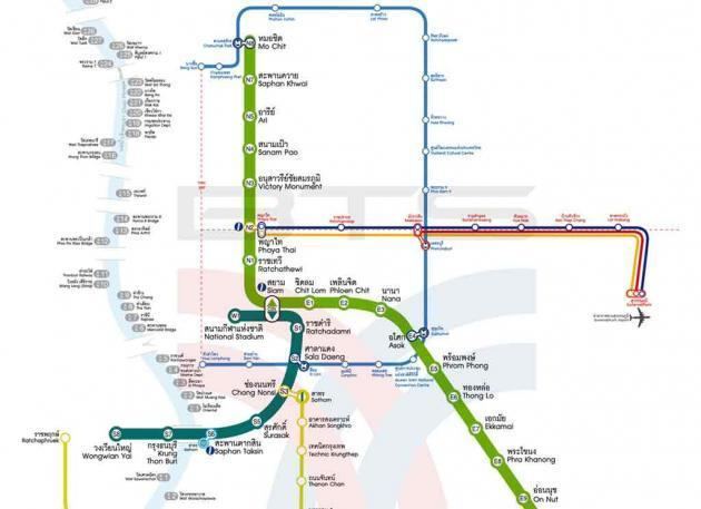 Silom Line Silom line39s extension faces delay