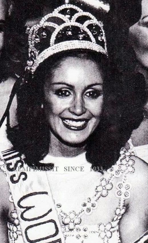 Silvana Suárez 1978 Miss World Silvana Suarez Miss World