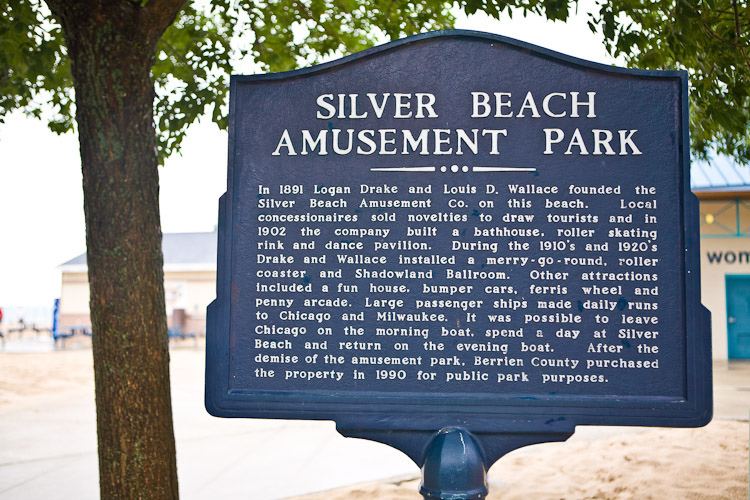 Silver Beach Amusement Park Silver Beach Amusement Park Sign Located at the mouth of t Flickr